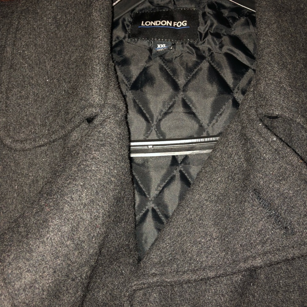 London Fog Pea Coat. Excellent condition